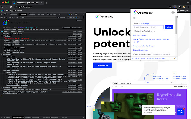 Optimizely Assistant  Chrome Developer Tools Extension   易解析chrome插件网