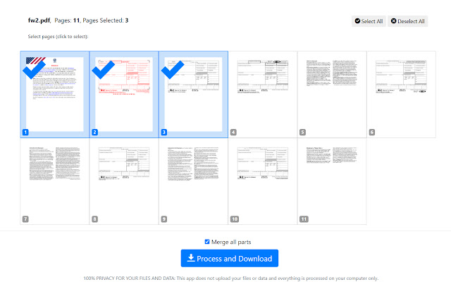 Split PDF (by PDFLite.co) 1