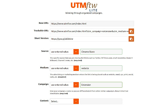 UTM For The Win 1