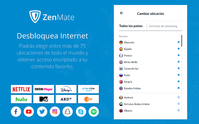 Zenmate Gratis VPN Chrome 3