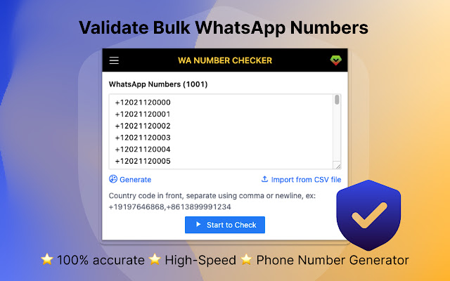 WAFilter - 检查、过滤和验证 WhatsApp 号码 1