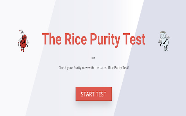 Rice Purity Test 1