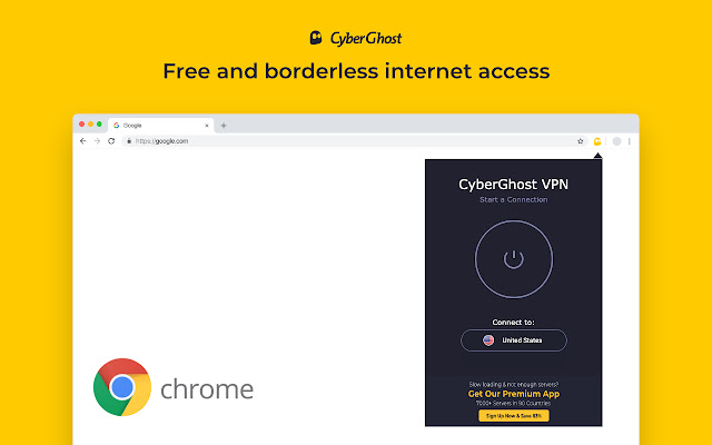 Stay secure with CyberGhost VPN Free Proxy 5